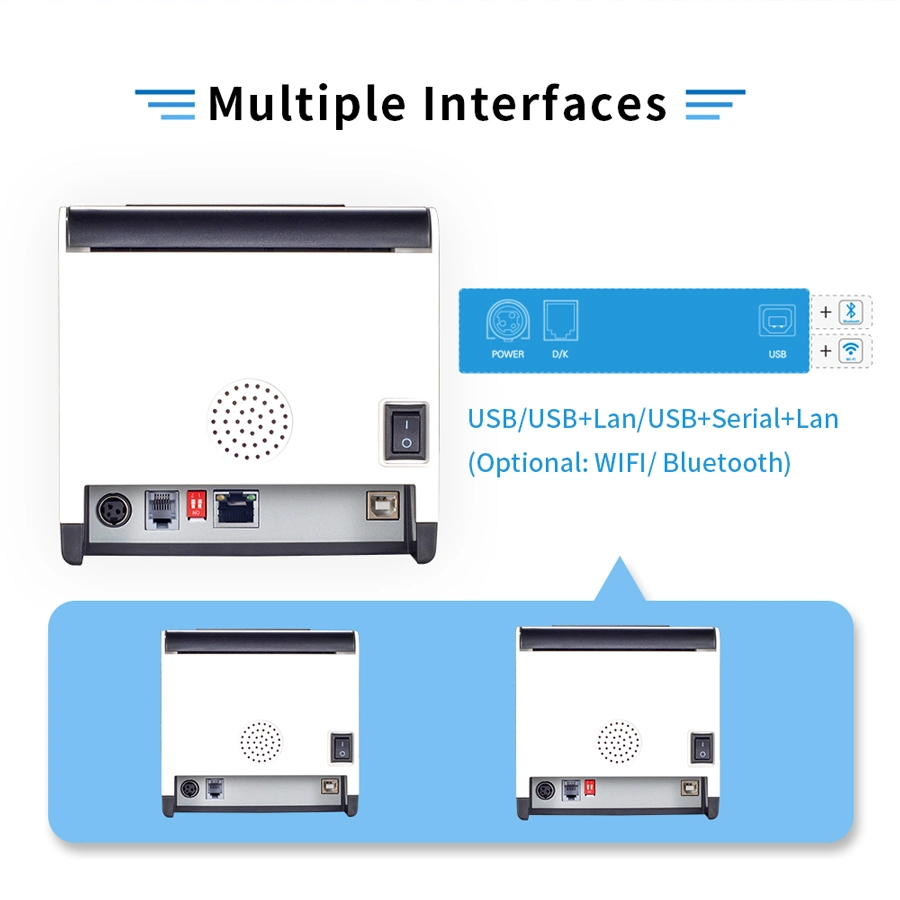 Xprinter XP-Q371U 2in1 Thermal Barcode Printer USB Impresora Termica