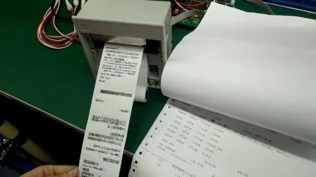 2-Zoll-Barcode-Etikettenversand 110-mm-Direktaufkleber-Thermodrucker mit automatischer Schneidevorrichtung für die Logistik- und Expressindustrie