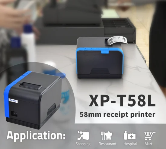 Treiber-Download für Xprinter XP-T58L OEM 58 mm USB-Thermo-Belegdrucker