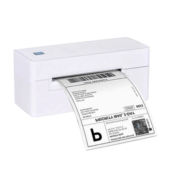 4-Zoll-Barcode-Versandetikettendrucker 4X6-Thermodrucker 110-mm-Aufkleber-Versanddrucker USB Blue Tooth mit Software