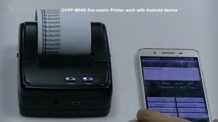 (OCPP-M04D) 58-mm-Mini-Bluetooth-Punktmatrixdrucker