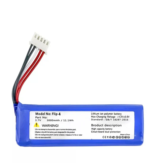 3,7 V 3000 mAh Li-Polymer-BT-Akku für Jb L Speaker Flip 4 Gsp872693 01 Flip4 Special Edition