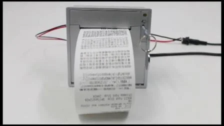 Ms-Fpt201 58 mm geräuscharmer integrierter Thermodrucker-Modulmontage-Panel-Druckerschlüssel optional